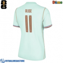 Fotballdrakt Dame Frankrike Michael Olise #11 Bortedrakt VM 2026 Kortermet